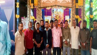 গোলাপগঞ্জে বিভিন্ন পূজামণ্ডপ পরিদর্শনে উপজেলা প্রেসক্লাব নেতৃবৃন্দ